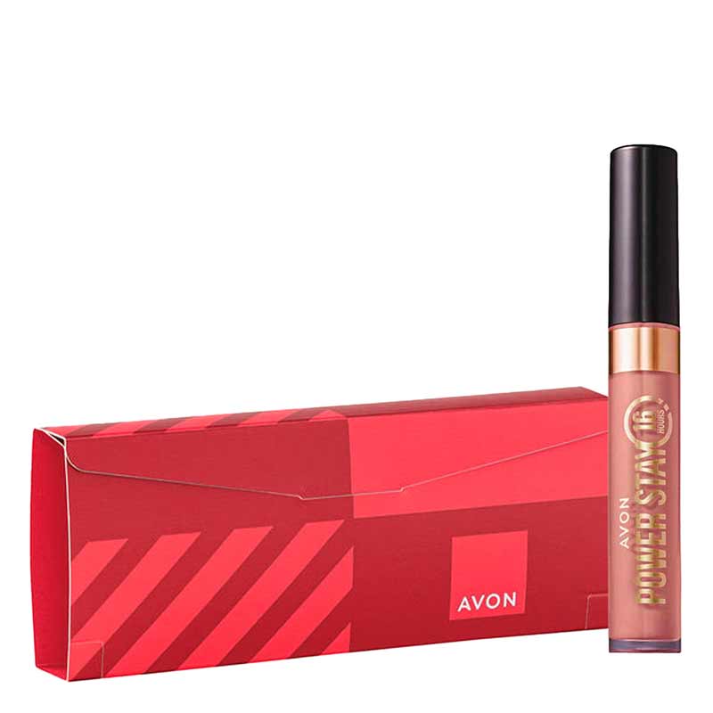 Presente Avon Batom Power Stay - Nude Caramelito